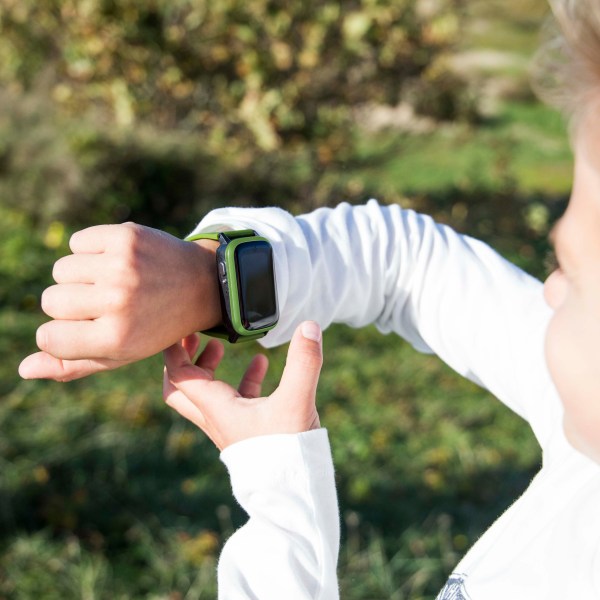 One2track GPS telefoonhorloge kind toepassingsvoorbeeld groen8